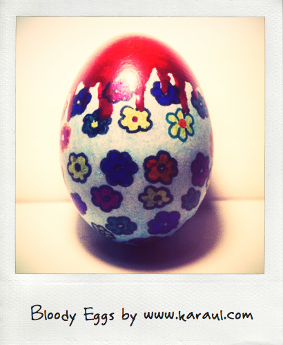Jesus Blood Easter Egg